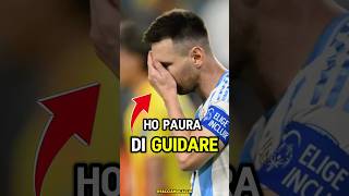 Leo Messi h paura di guidare 😱#messi #calcio