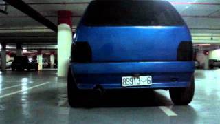 Crazy Exhaust sound in My Fiat Uno 1.4 Tuning