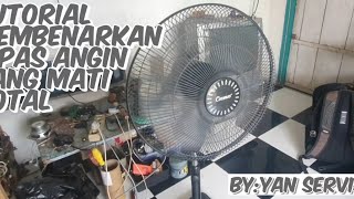 CARA MEMPERBAIKI KIPAS ANGIN MATI TOTAL HANYA DENGAN RESISTOR