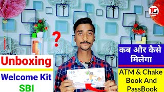 SBI Welcome Kit Unboxing | SBI Welcome Kit | SBI Dabit Card Unboxing | SBI ATM Pin Generation | SBI