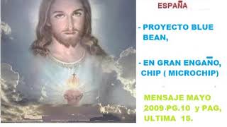 mensaje de  jesus a  manoli  -   proyecto blue bean