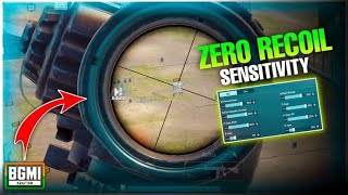 2.5 UPDATE ZERO RECOIL SENSITIVITY FOR LASER SPRAY IN BGMI & PUBGM BEST SENSITIVITY FOR ALL DEVICES