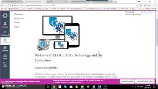 EDUC5303G Course Overview S18