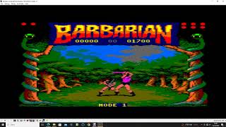 BARBARIAN - AMSTRAD CPC