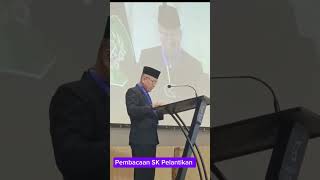 Pembacaan SK Pelantikan dan Pengukuhan Rektor Universitas PGRI Pontianak 2024-2028