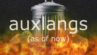 a ruthless look at auxlangs