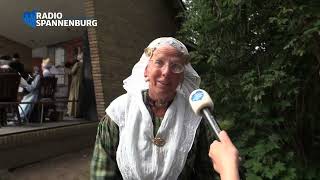 Boerebrulloft Joure  24-07-2024, interview  met Sita Hoekstra