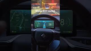 Rivian R1T driving on Long Island Expressway on Driver plus aka autopilot. is it good? #cybertruck