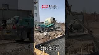 БЕТОНОМЕШАЛКА КАРМИКС УЗБЕКИСТАН #tashkent #asiaplatform #betonomeshalka #carmix #jbc #jcb #mst