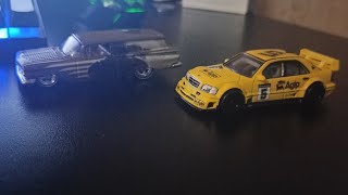 Премиум модельки Hot Wheels - '94 AMG-MERCEDES C-CLASS DTM TOURING CAR и '59 CHEVY DELIVERY - Обзор!