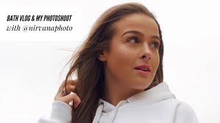 BATH VLOG | MY FIRST FITNESS PHOTOSHOOT