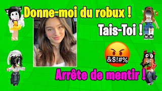 HISTOIRE ROBLOX | La vérité est qu'elle m'aime uniquement à cause de Robux 😥