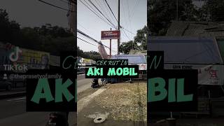 Cek rutin aki mobil #berbagipengalaman #cek #akimobil