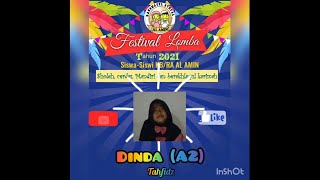 Festival Lomba |Online| 2021-Lomba Tahfidz- Dinda (A2)- KB/RA AL AMIN KRA