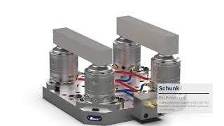 AMROK Fixture Plate with Schunk Workholding Components