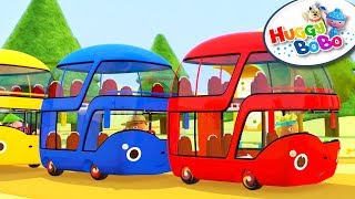 🔴 Wheels On The Bus PLUS Lots More Bus Song Nursery Rhymes For Babies And Kids LIVE | By HuggyBoBo