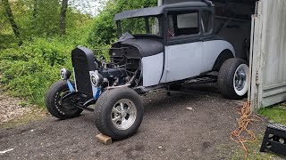 1929 model a walk around and idle