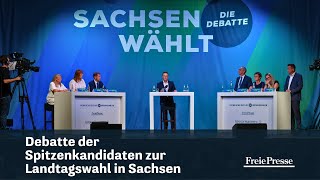 Sachsen wählt: Das Wahlforum zur Landtagswahl 2024