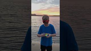 That Sunset is AMAZING! #cubing #rubikcube #rubik