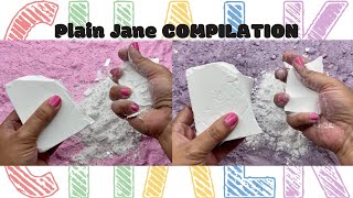 Plain Jane 8 Block COMPILATION! Chalkness BSN ADER Gym Chalk Satisfying Relaxing Stress Relief ASMR