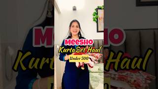 Meesho KurtaSet under 500 | meesho kurta under 500 #shorts #youtubeshorts #kurtaset #meesho #viral