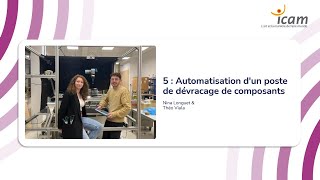 Mon projet MSR/MSI en 180s : "Automatisation d'un poste de dévracage de composants" par Théo & Nina