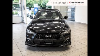 2019 INFINITI Q50S RED SPORT - PERFORMANCE SEDAN - TECH LOADED! - 34565A