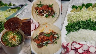 Tacos de birria de res con consomé receta diferente a la original quedan riquísimos 😋