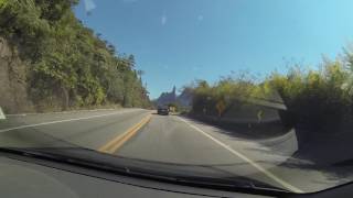 Teste da filmagem de uma Gopro hero 3, serra de Teresópolis, vista do Dedo de Deus,