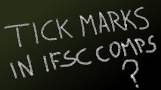 Are tick marks allowed? | IFSC Rules | Audio Fixed