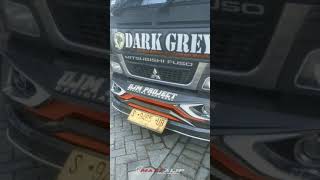 Cinematic Truck Dark Grey Di Sore Hari| StoryWaTruck