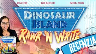 Dinozaury smutku czyli recenzja Dinosaur Island - Rawr'n'Write