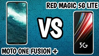 motorola ONE FUSION PLUS vs red MAGIC 5G LITE