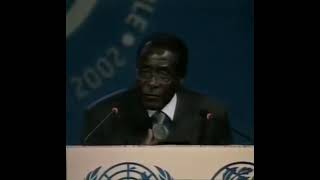 Dr. Robert Mugabe's Greatest Speech