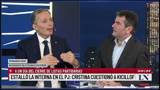 La interna en el PJ: nota con Fernando Gray