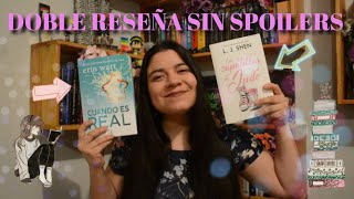 Doble reseña!! SIN SPOILERS "Cuando es real" - Erin Watt y "Las zapatillas de Jude" - L.J. Shen