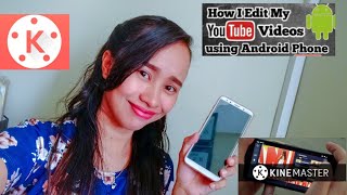 How i edit my YouTube videos using ANDROID PHONE! 📱(Basic Editing Lang!)