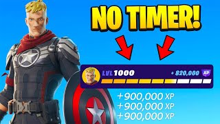 New *NO TIMER* Fortnite XP GLITCH to Level Up Fast in Chapter 5 Season 4! (900k XP)