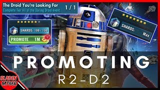 STAR WARS GALAXY OF HEROES [GOH] - PROMOTING R2-D2 TO 7*