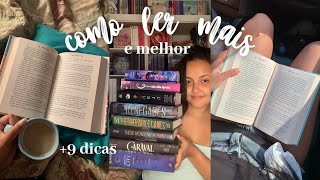 Como adquirir o hábito de leitura, ler mais e melhor