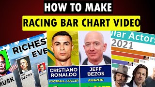 📊 How To Make Bar Chart Race Video | Racing Bar Graph Tutorial | Make Money Online