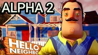 ALPHA 2 KAPDAN Kİ KAR"LA KACTİK|(hello neigbor)