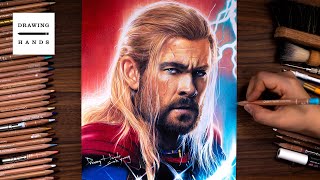 Drawing Thor Love and Thunder [Drawing Hands]