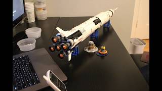 LEGO 21309 NASA Apollo Saturn V - Speed Build