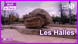 Les Halles, Paris, France | Walk In Paris | Paris walk