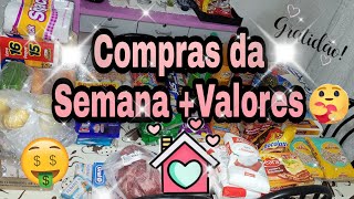 💕COMPRINHAS DE INÍCIO DE MÊS🤑 SUPERMERCADO SEMAR#vlog