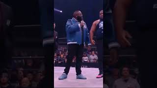 🤣Rick Ross calls Keith Lee big Mf'er on live tv #rickross #aew #aewdynamite #keithlee #lol #shorts