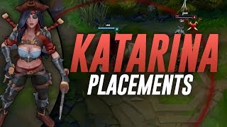 TANK KATARINA CARRY?! MY FINAL PLACEMENT GAME (Katarina Rework Gameplay Mid)