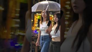 🇹🇭♥️ Beautiful Asian Girls in Pattaya Walking Street. #travel #thailand #pattaya #ytshorts #like