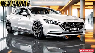 Эксклюзивный первый взгляд!! Новый седан MAZDA 6 2025 года уже здесь — потрясающий элитный седан